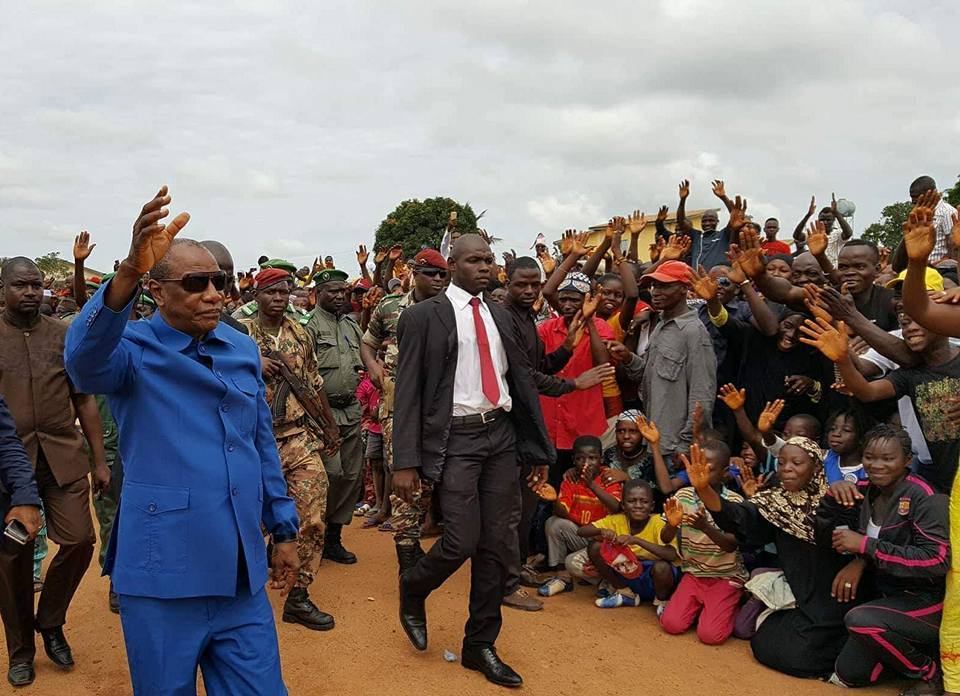 Alpha Condé, Président de la République de Guinée