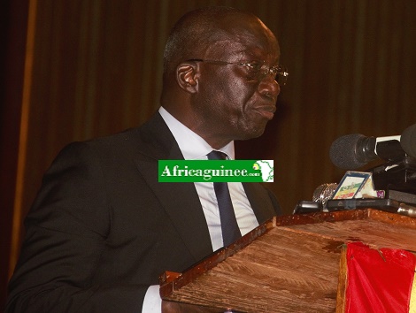 Le ministre guinéen de la sécurité, maître Abdoul Kabélè Camara