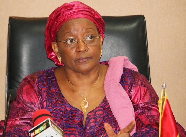 Mama Kanny Diallo, Ministre de la Coopération internationale