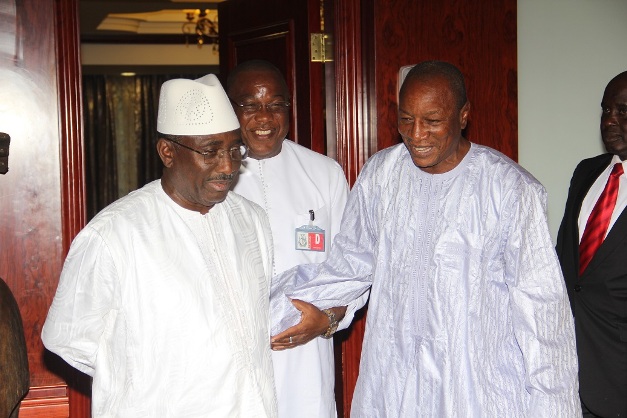 Feature image Sidya Touré, Baidy Aribot et Alpha Condé