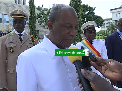 Alpha Condé, Président de la République de Guinée