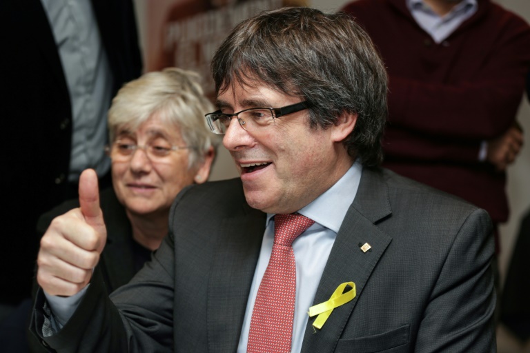 Le président destitué de Catalogne Carles Puigdemont -Africaguinee.com