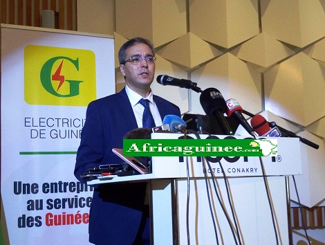 Abdenbi Attou, Administrateur Général de la société "Electricité De Guinée"