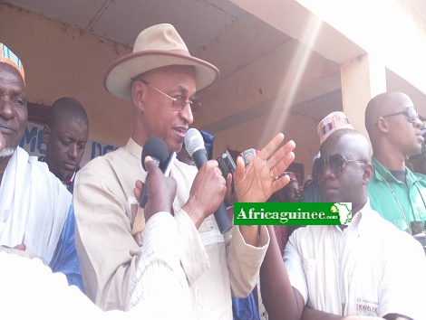 Cellou Dalein Diallo leader de l'UFDG, Photo Alpha Ousmane Bah