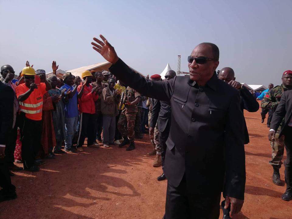 Alpha Condé, Président de la République de Guinée
