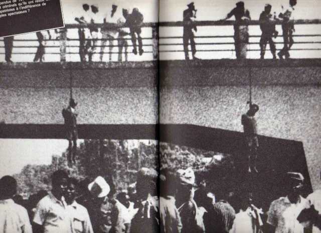 Feature image Deux pendus au pont de Tombo le 25 janvier 1971