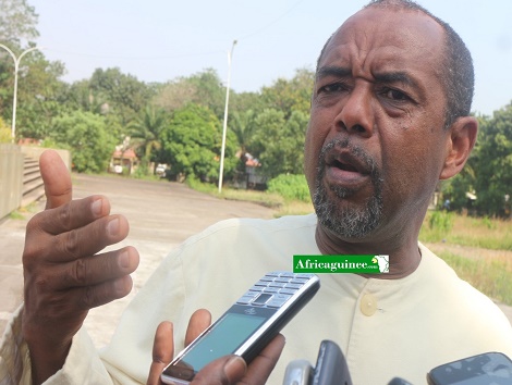 Feature image Mohamed Touré, fils de feu Ahmed Sékou Touré, Photo (Boubacar Diallo) Africaguinee.com