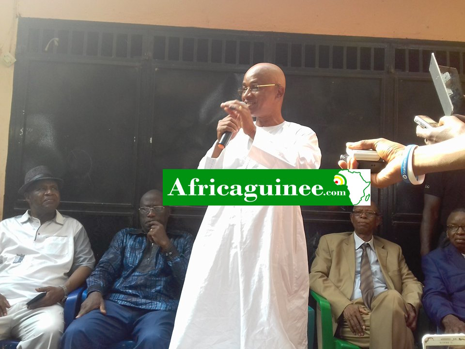 Cellou Dalein Diallo, leader de l'Union des Forces Démocratiques de Guinée