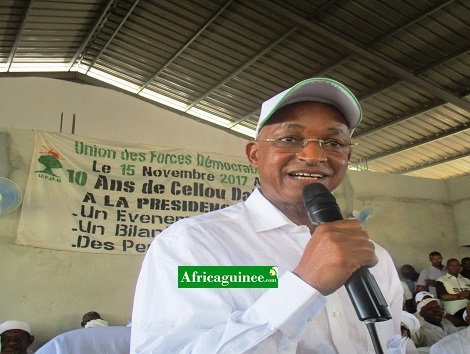Cellou Dalein Diallo, leader de l'Union des Forces Démocratiques de Guinée