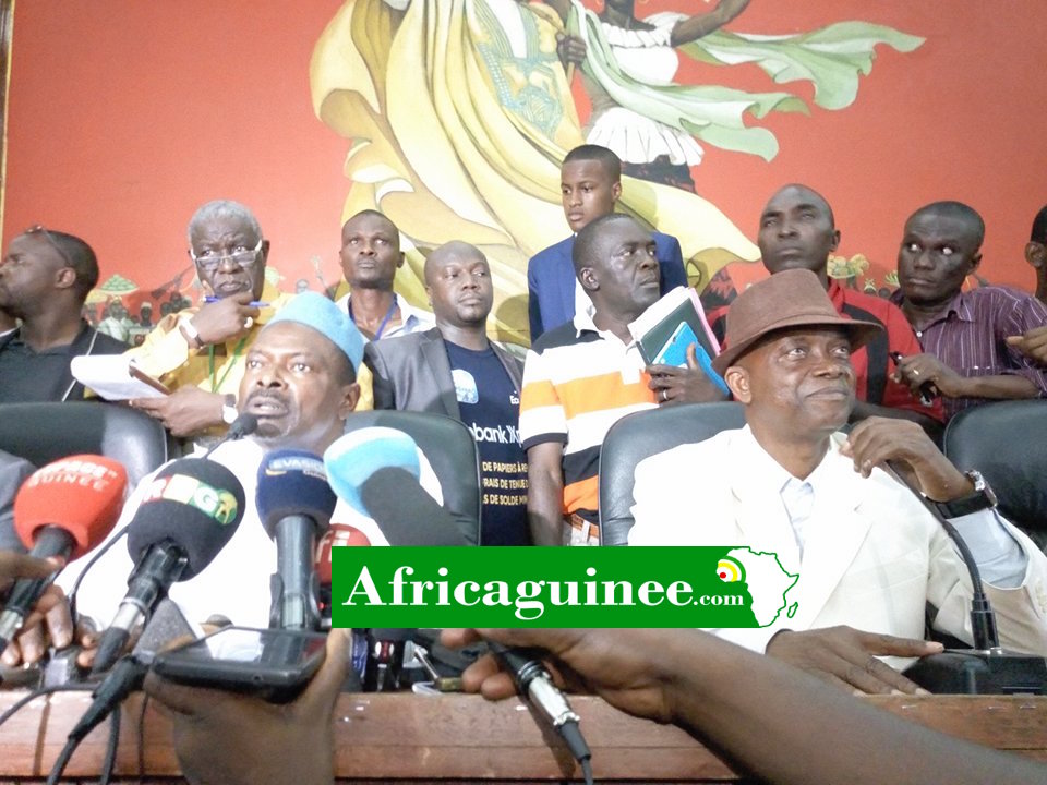 Le Médiateur de la République, Mohamed Said Fofana et le syndicaliste Aboubacar Soumah