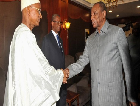 Feature image L'opposant guinéen Cellou Dalein Diallo et Alpha Condé le Président de la République