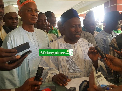 Feature image Des leaders de l'opposition à Conakry