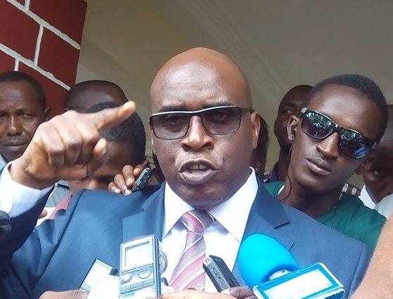 Dr Fodé Oussou Fofana et Cellou Dalein Diallo au siège l'UFDG (Conakry)
