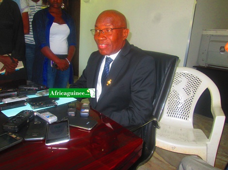 Ibrahima Bangoura, vice-président de l'UFR (Guinée)