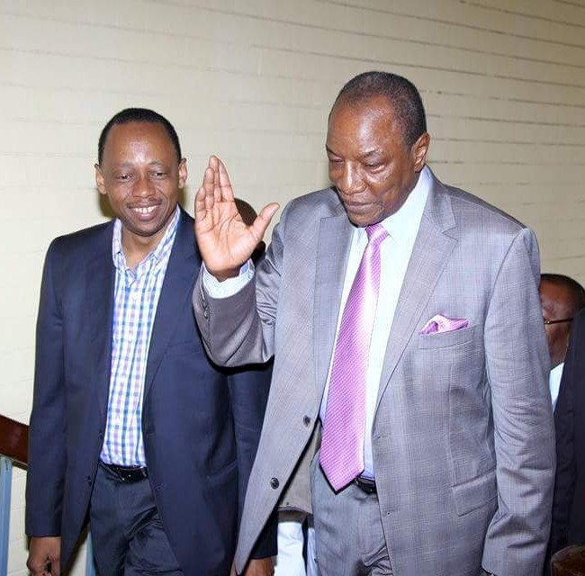 Feature image Alpha Condé et son Premier Ministre Mamady Youla