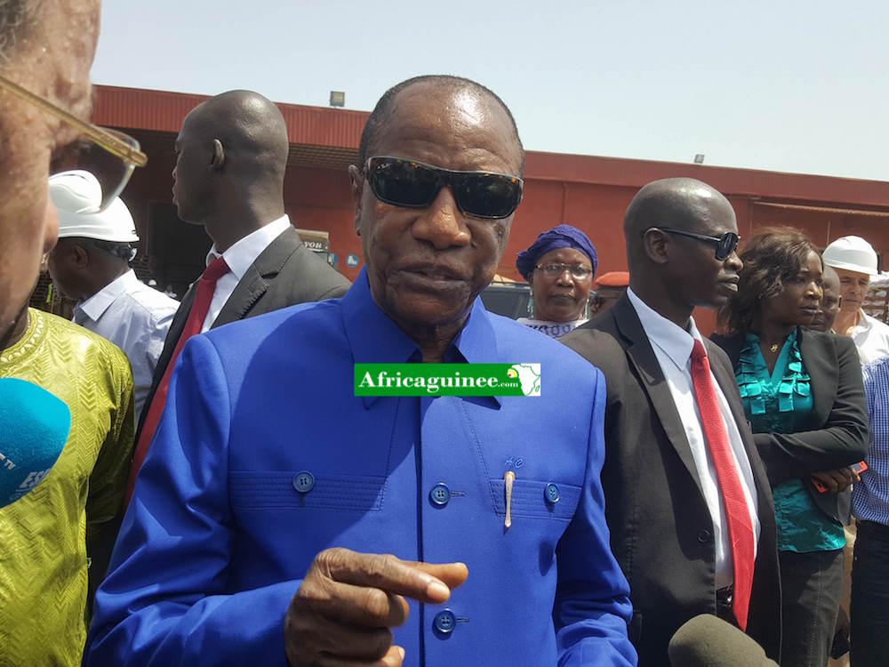 Alpha Condé, Président de la République de Guinée