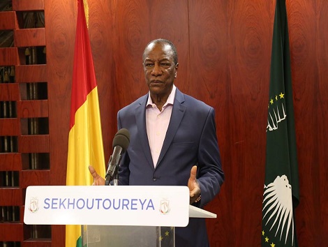 Alpha Condé, le Président de la République de Guinée