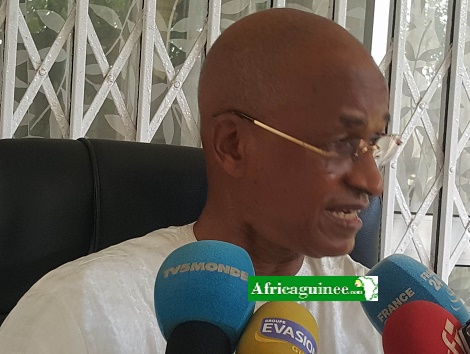 Cellou Dalein Diallo leader de l'UFDG, Conakry, Guinée