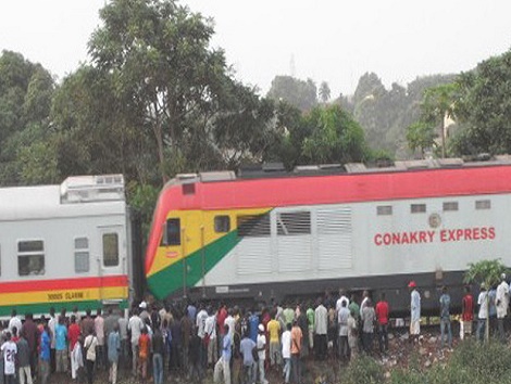 Le train de transport Conakry Express
