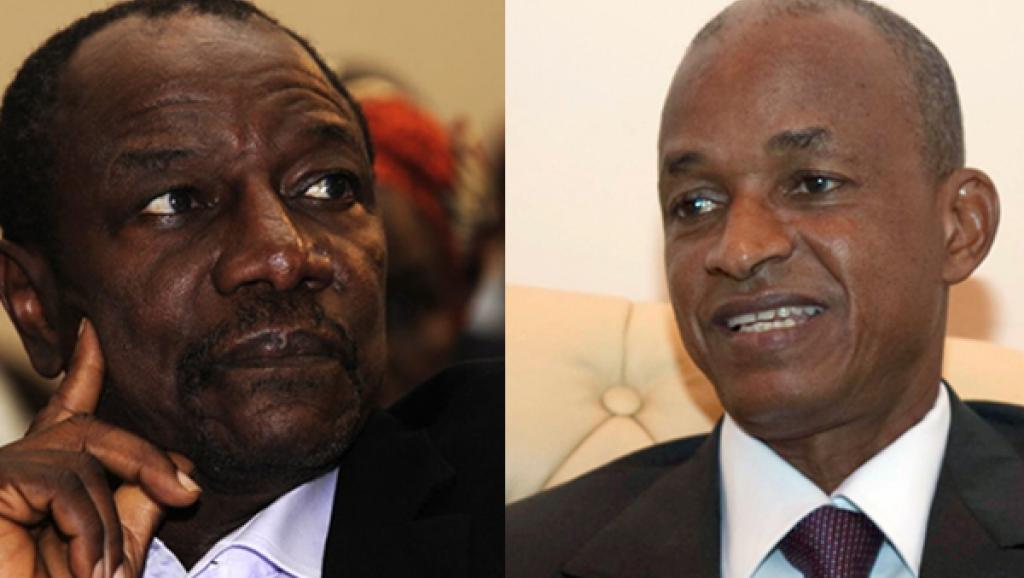 Alpha Condé et Cellou Dalein Diallo à Conakry