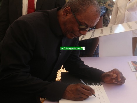 Alpha Condé, le Président de la République de Guinée