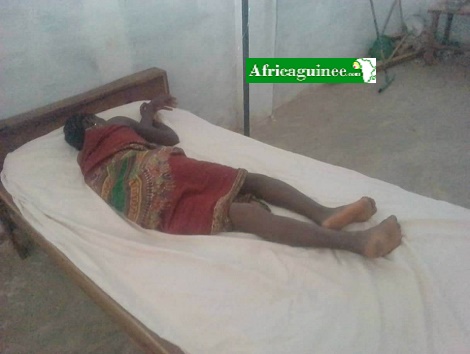 La victime Yomba  Mano
