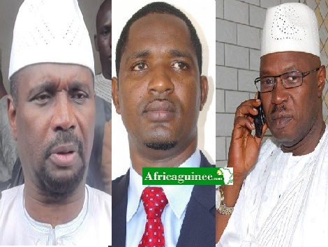 Feature image Aboubacar Sylla (G) Mouctar Diallo (M) Ousmane Kaba (D)