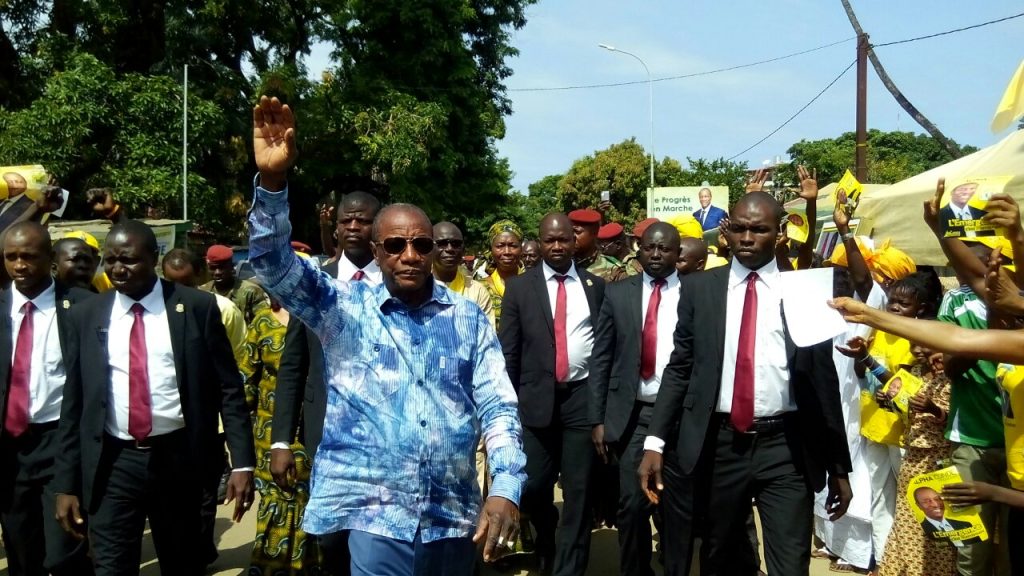 Alpha Condé, Président de la République de Guinée