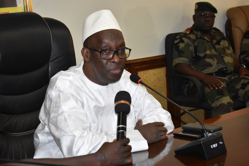 Dr Mohamed Diané, Ministre d'Etat à la Présidence chargé de la Défense Nationale et des Affaires Présidentielles