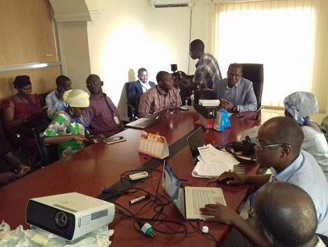 Le projet Filets Sociaux Productif offre des équipements au Réseau des Journalistes Guinéens pour la Protection Sociale REJGUI-PS