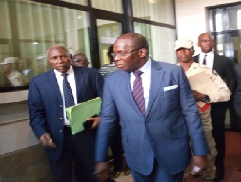 Le Premier ministre guinéen, Ibrahima Kassory Fofana au Parlement