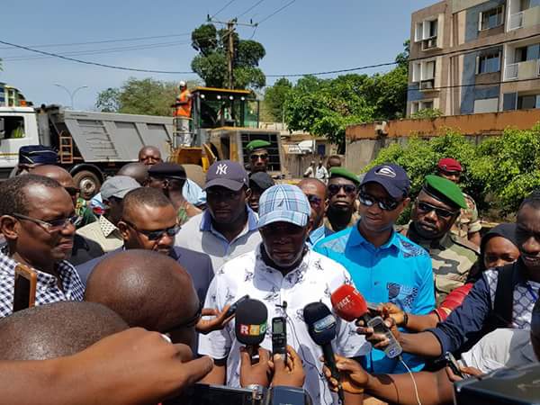 Le Premier ministre guinéen, Ibrahima Kassory Fofana