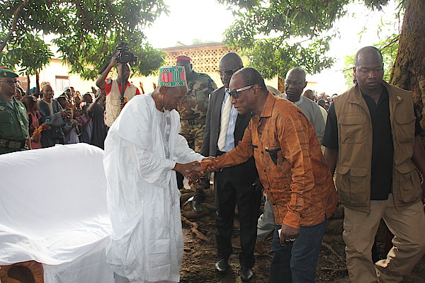 El hadj Boubacar Biro Diallo et Alpha Condé