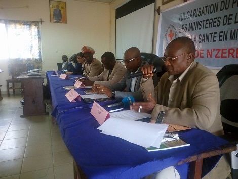 Le CICR vulgarise le protocole d’accord entre les ministères de la santé et de la justice sur la santé en milieu carcéral, à Nzérékoré et à Kankan