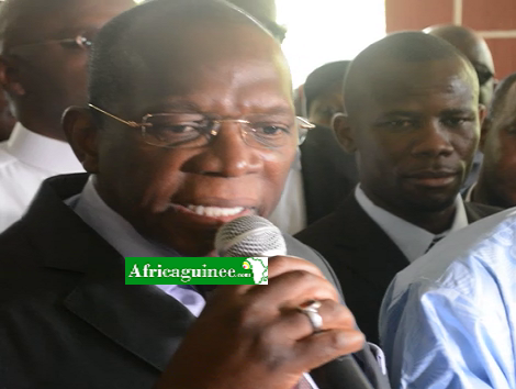 Le Premier ministre guinéen, Ibrahima Kassory Fofana