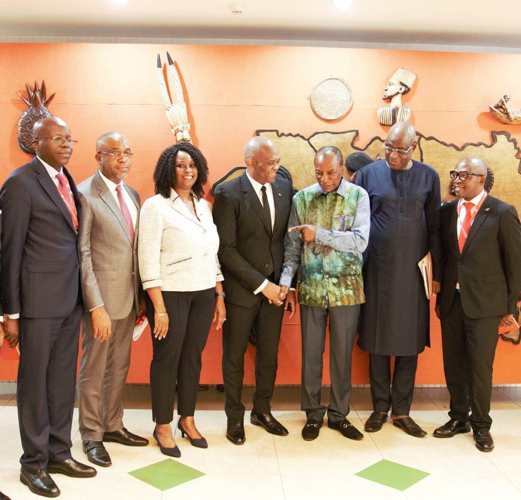 Feature image Le Président de la Guinée Alpha Condé a accueilli Tony Elumelu, les entrepreneurs du TEF à la Présidence