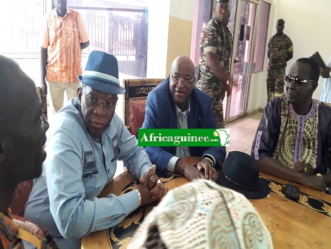 Feature image Le Premier ministre guinéen, Ibrahima Kassory Fofana chez Mamadou Sylla à Dixinn