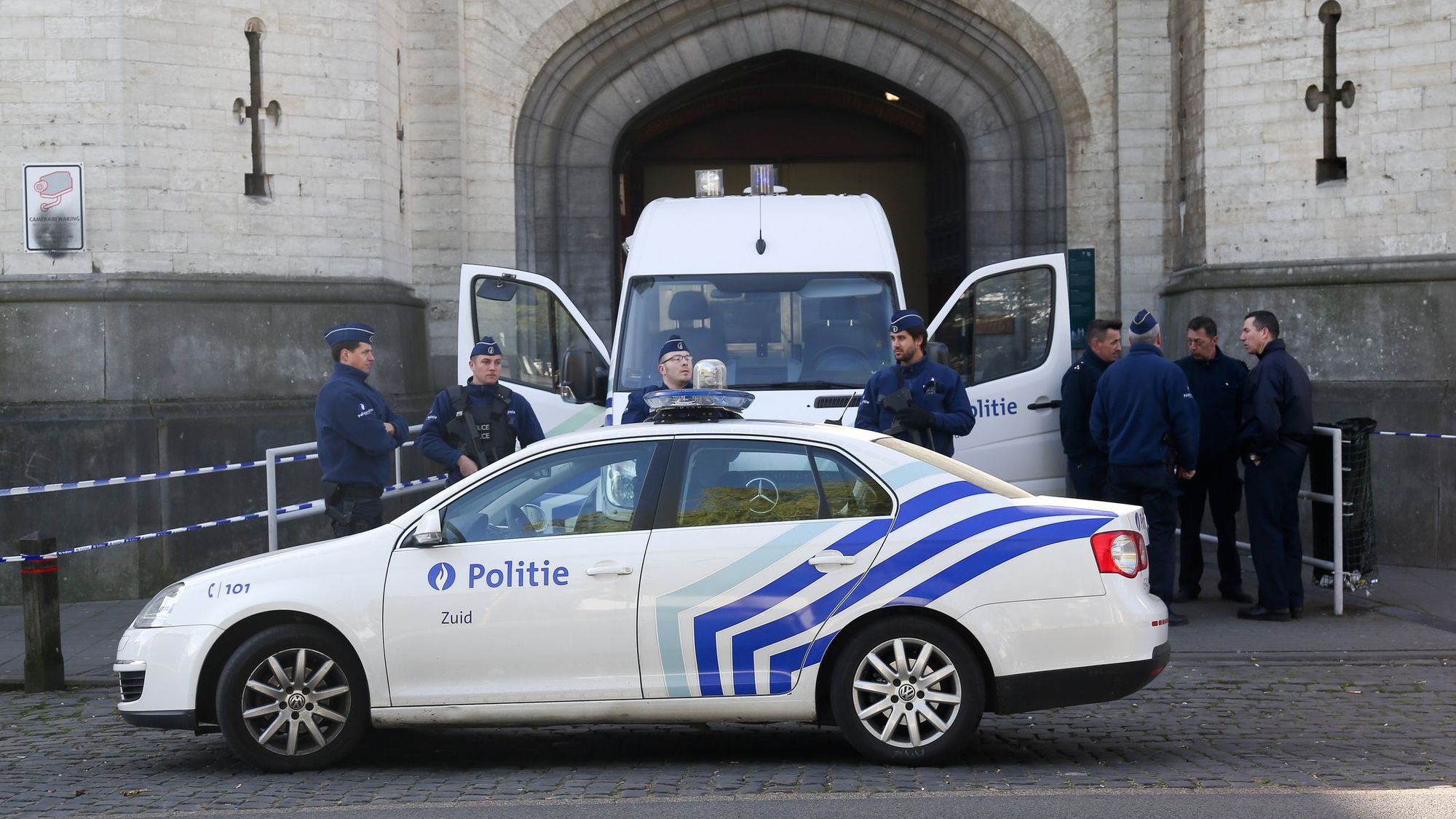 Image d'illustration de la police belge. AFP / Virginie Lefour
