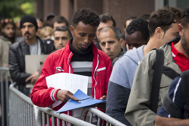 Des demandeurs d'asile en Belgique-Africaguinee.com