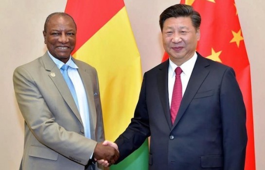 Feature image Le Président Alpha Condé et Xi-Jinping