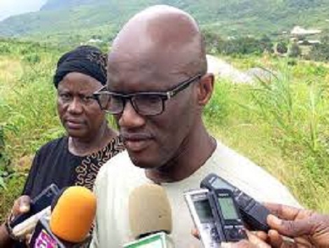 Ibrahima Kourouma, ministre de la ville de l'aménagement du territoire
