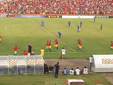 Feature image La Guinée ouvre le score face à la Centrafrique