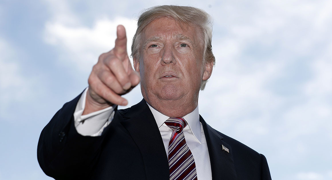 Feature image Le président américain Donald Trump-Africaguinee.com