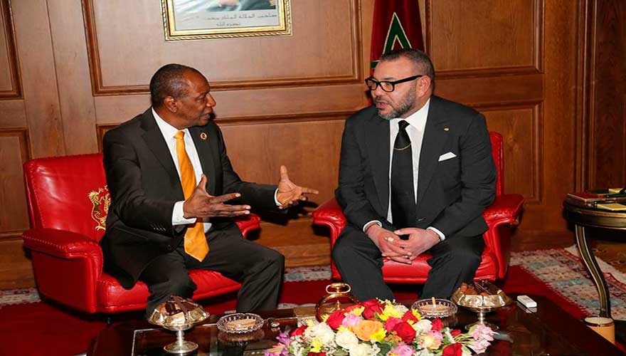 Feature image Alpha Condé et le Roi Mohamed VI du Maroc
