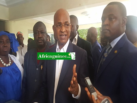 Feature image Cellou Dalein Diallo, chef de file de l'opposition et ses pairs