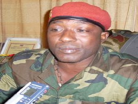 Le commandant Toumba Diakité