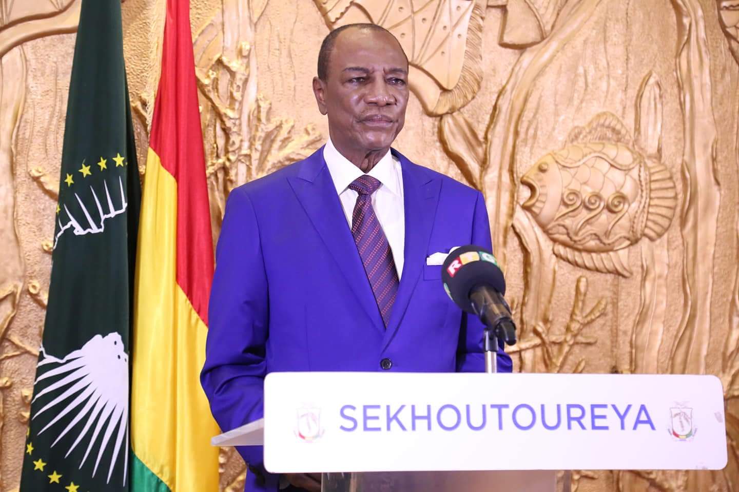 Le Président de la République de Guinée, Pr Alpha Condé