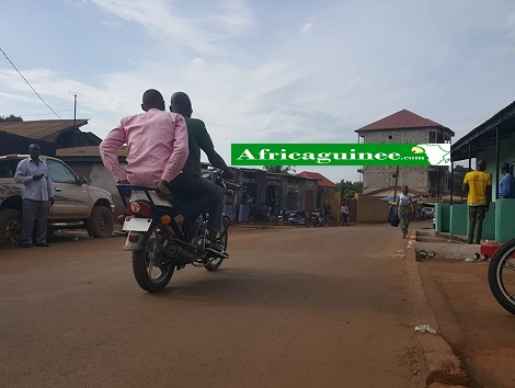 Une vue du tronçon Eco18-aéroport à Conakry