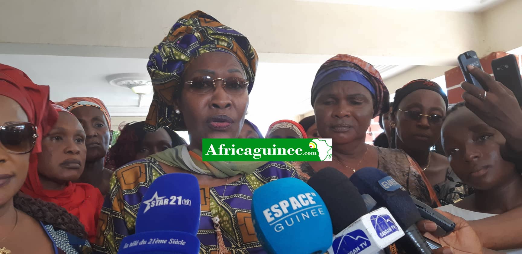 Feature image Hadja Maimouna Bah, vice-présidente des femmes de l'UFDG
