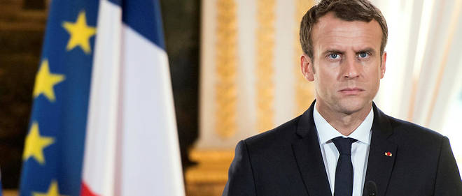 Le président français Emmanuel Macron-Africaguinee.com